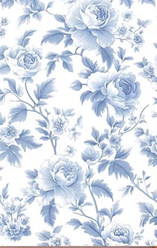 Blue Porcelain – Backdrop Arche 6 pi